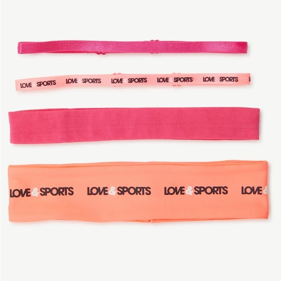 Bundle! Love & Sport Headbands, 4PK & 3PK Scrunchies - Picture 4 of 4